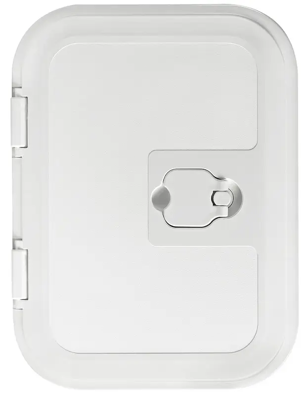 Direttamente Dal Produttore Portello d'ispezione Carenato con Viti Invisibili Bianco 280 x 380 mm