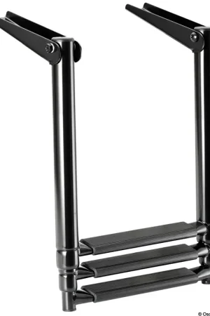 Esclusivo Scaletta Inox Telescopica per Plancetta 3 Gradini