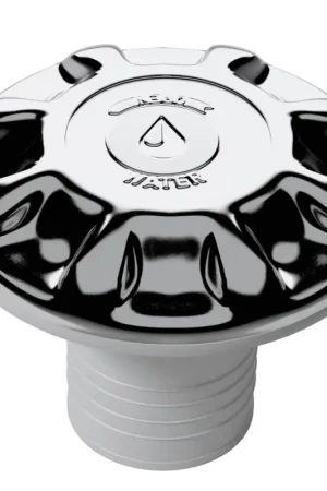 Tappo nylon cromato fuel Ø mm.38 Prezzo Conveniente