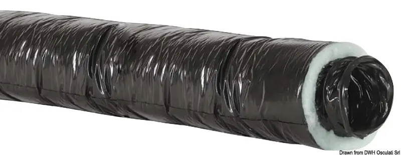 Prezzo Conveniente Tubo flessibile di conduzione isolato 127 mm x 10m