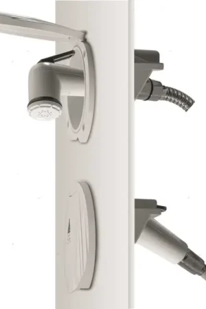 Saldi Kit doccetta alba - box cromato