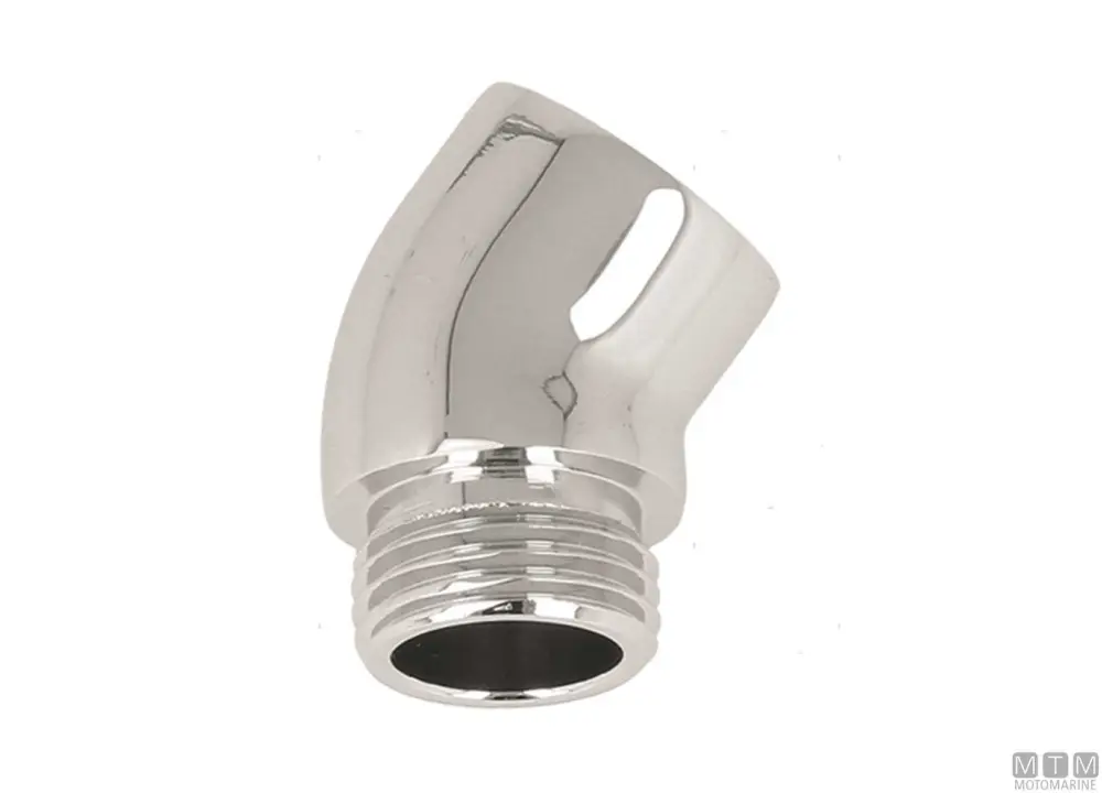 Terminale doccetta curvo 30°m1/2"-f1/2" Prezzo Basso