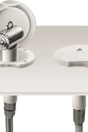 Kit doccetta lisa - box cromato Pagamento Sicuro