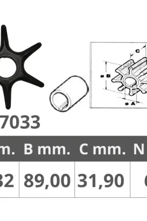 Consegna Rapida Girante johnson/ev. 2t v4-v6