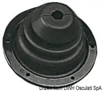 Soffietto in gomma con ghiera ABS 140 mm Di Tendenza