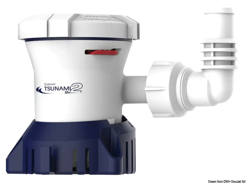 Pompa Attwood Tsunami MK2 T1200 12V 52 l Subito Disponibile