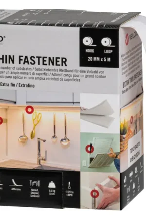 VELCRO® Brand EXTRA THIN Fastener Pagamento Sicuro