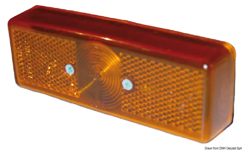 Fanale d'ingombro catadiottro arancio Subito Disponibile