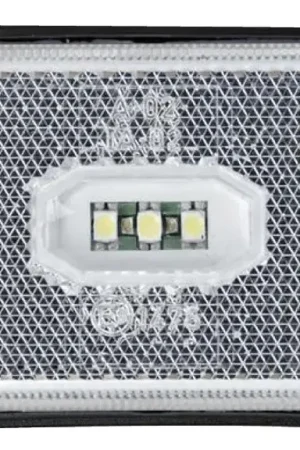 Fanale posizione LED anteriore luce bianca staffa Saldi