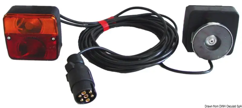 Kit luci posteriori con fissaggio magnetico Nuova Collezione