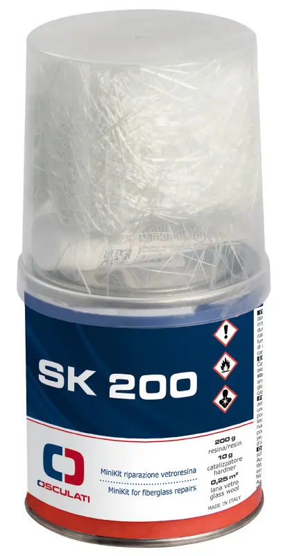 Mini kit resina SK 200 200 g Sconto