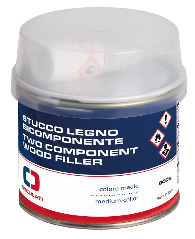 Offerta Lampo Stucco legno bicomponente chiaro 150 ml