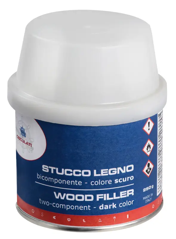Nuovo Arrivo Stucco legno bicomponente scuro 150 ml