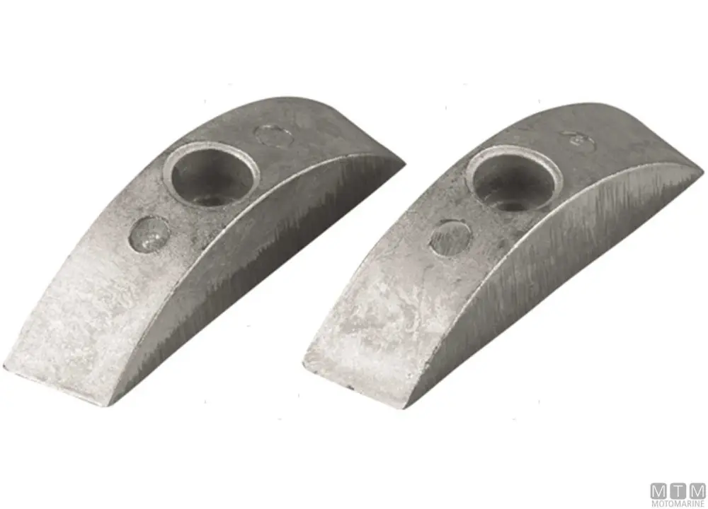 Pagamento Sicuro Anodo placca doppia volvo 110/120 al