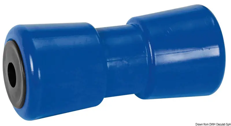 Non Perdere Rullo centrale blu 286 mm Ø foro 21 mm