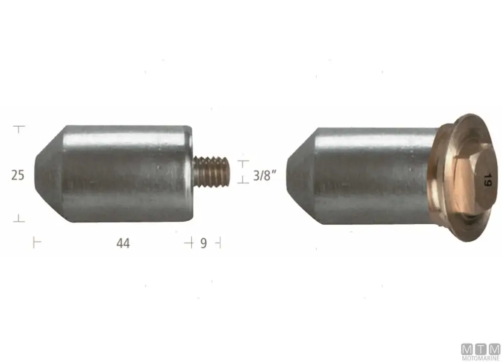 Anodo barrotto+tappo l volvo zn Pagamento Sicuro