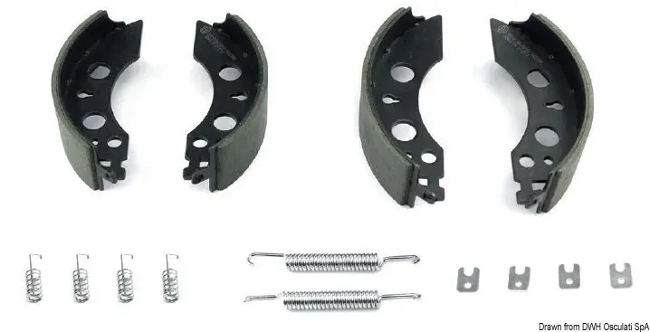 Kit freni carrello Knott 20-2425/1 200x50 Ultime Pezzi