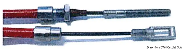 Cavi freno Compact 1637 1020-1216 mm C Economico