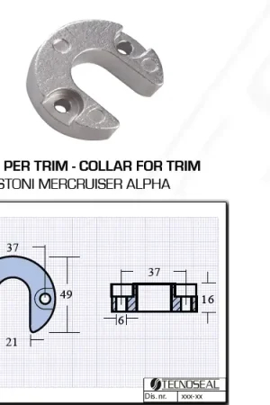 Collare per Motori Trim Pistoni Mercruiser Alpha Prezzo Basso