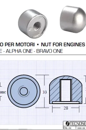 Compra Online Dado per Motori Serie Alpha One Bravo One