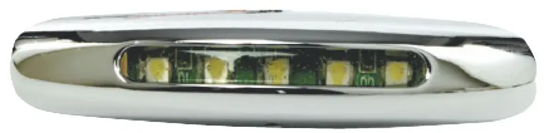 Compra Adesso Luce cortesia cromata 5 LED blu