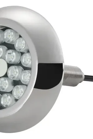 Direttamente Dal Produttore Faro subacqueo 18 LED bianchi con viti