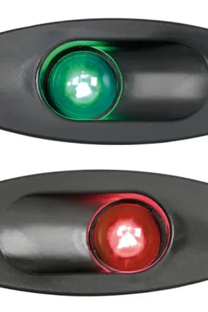 Fanale ABS ad incasso verde/nero Popolare