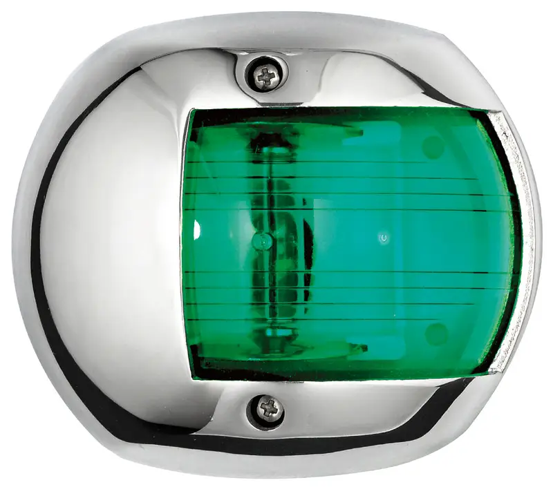 Subito Disponibile Fanale Classic 12 inox verde