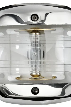 Consegna Rapida Fanale Classic 12 inox poppa bianco