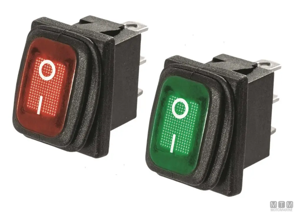 Compra Adesso Interruttore on-off 3t 6a rosso
