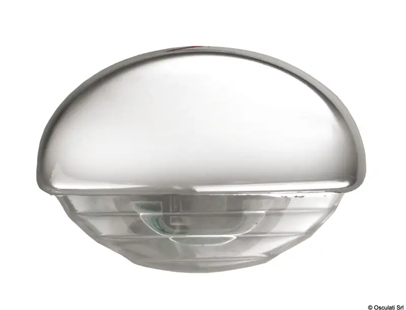 Promozione Esclusiva Luce cortesia ad incasso cromata LED bianco