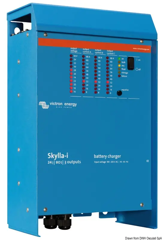 Caricabatteria Victron Skylla-i 24 V 80 A 3 Uscite Ultima Occasione