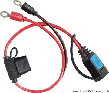Sconto Cavetto con Occhielli 6 mm (Batteria Moto)