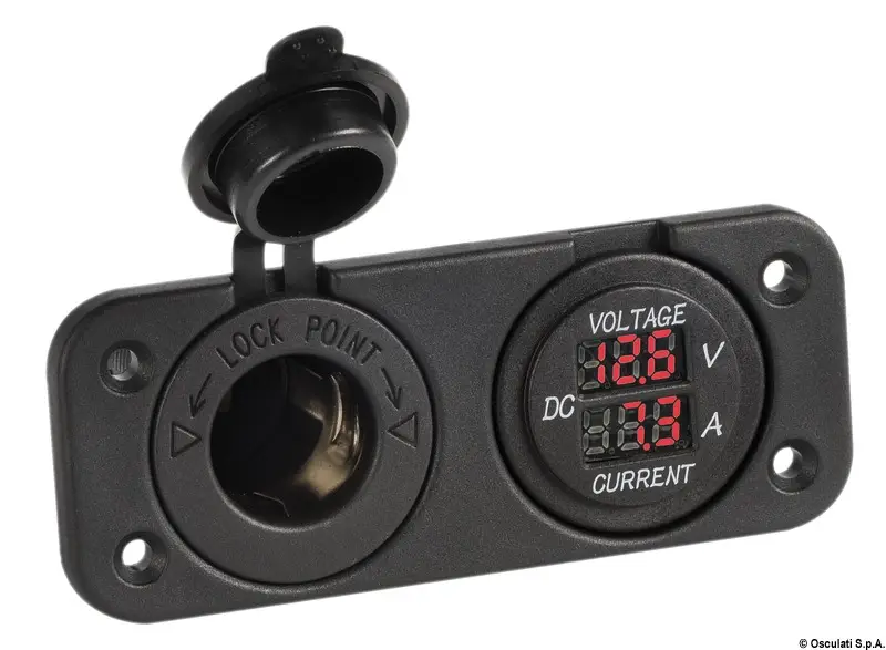 Voltmetro/Amperometro digitale e presa 12 V Acquista Ora