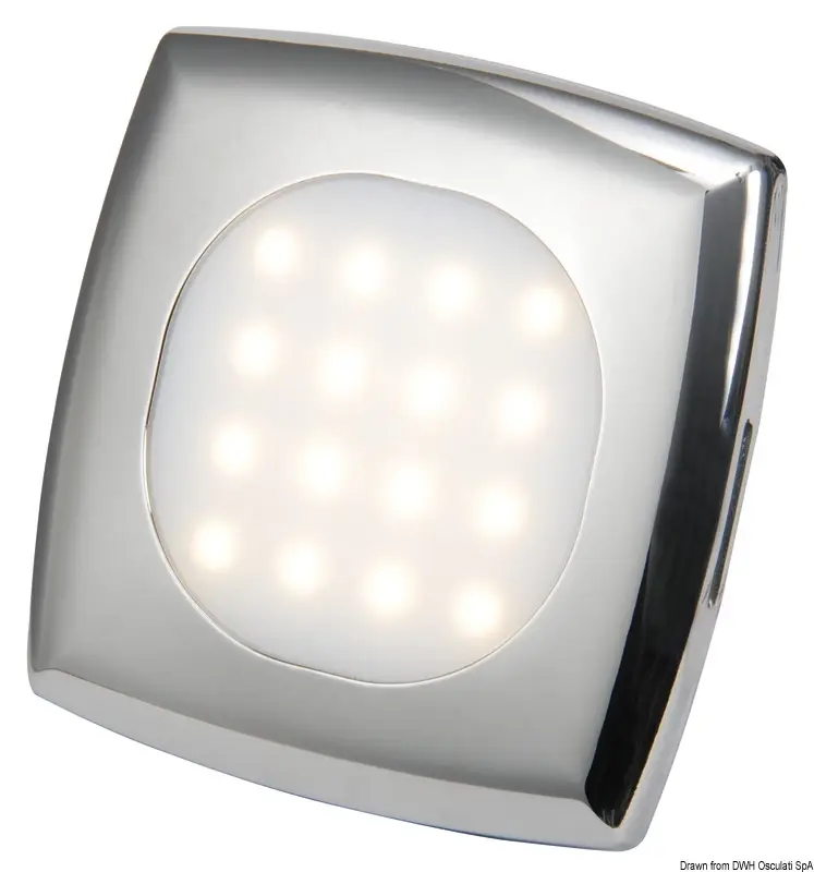 Plafoniera quadrata LED Esclusivo