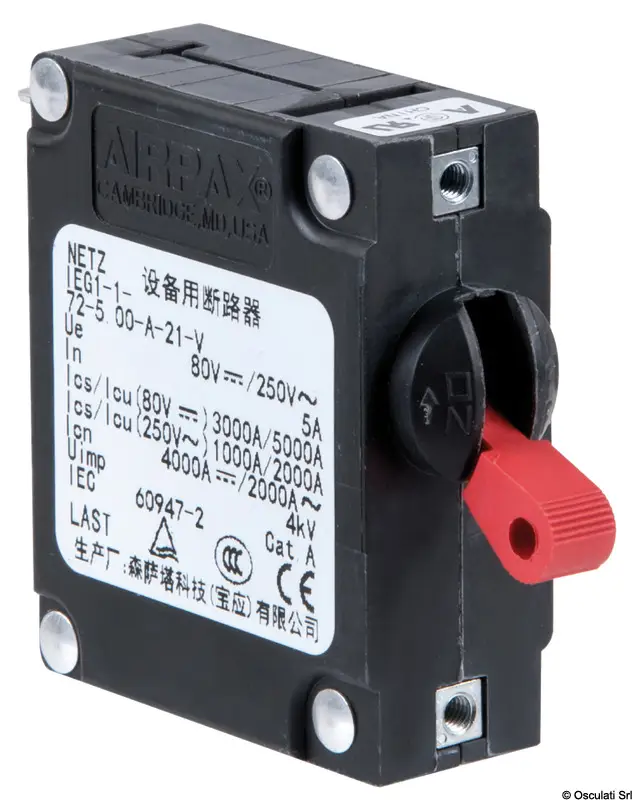 Consegna Rapida Interruttore Airpax magnetoidraulico 10 A