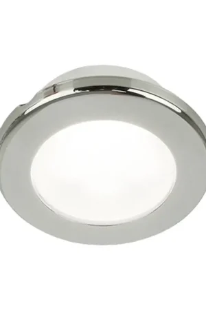 Prezzo Scontato Faretto Euroled 75 Cover in Acciaio Inox Luce Bianca 12 V