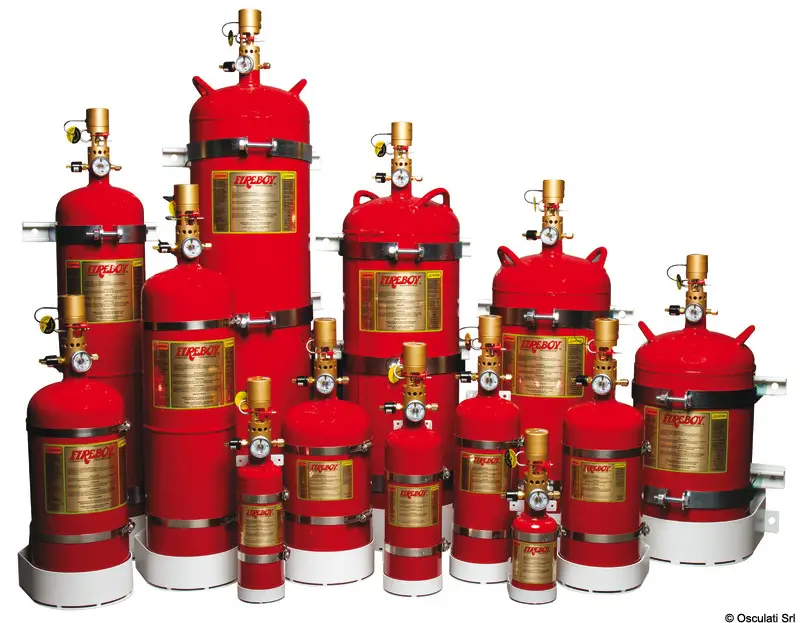 Saldi Estintore automatico/manuale gas 29,3 kg