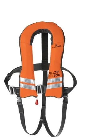Giubbotto di Salvataggio Automatico Pilot PRO 300 Arancione Di Tendenza
