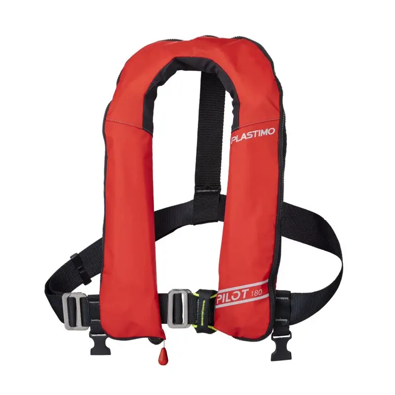 Subito Disponibile Giubbotto di Salvataggio Pilot 180 N Automatico Rosso