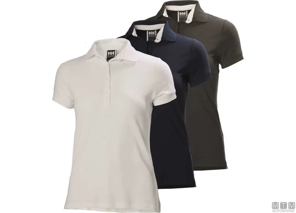 Promozione Polo hh w crewline 001 bianco m