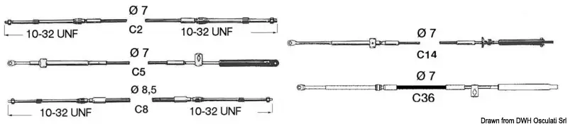 Cavo Telecomando Ultraflex C8 per Timonerie da 5' A Buon Prezzo