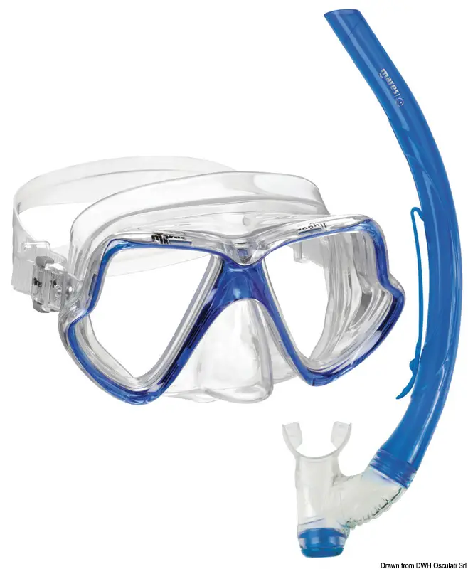 Vendita Finale Set maschera e boccaglio PVC adulto
