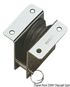 Offerta Limitata Bozzello inox incasso 1 puleggia 34x5