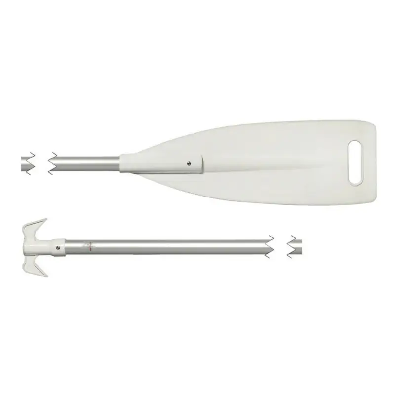 Prezzo Conveniente Pagaia con pala in ABS bianco e gancio d’accosto in nylon terminale