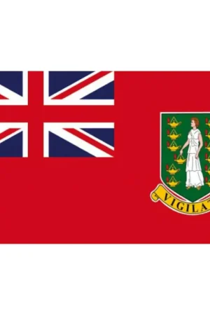 Bandiera - Isole Vergini Britanniche - mercantile Offerta Limitata