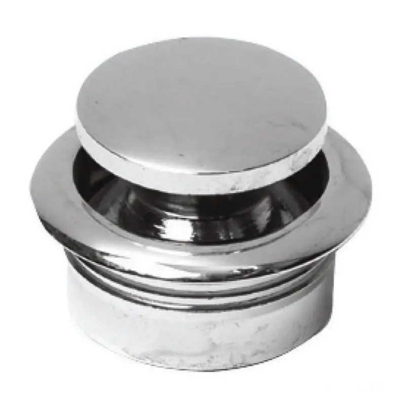 Ultime Pezzi Pomello con ghiera in ottone cromato