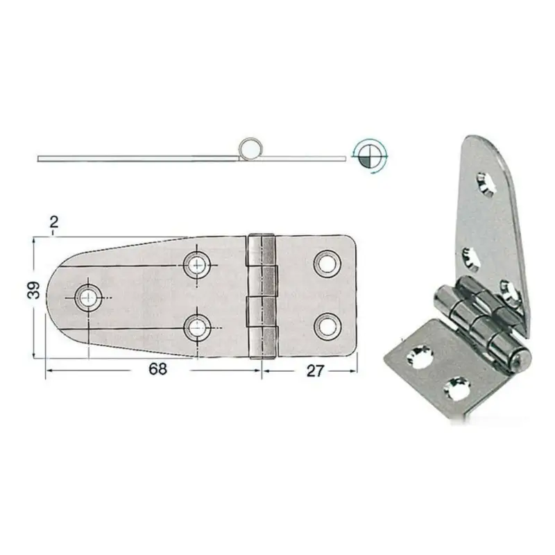 Affare Cerniera 2 mm