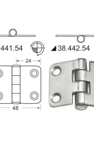 Occasione Imperdibile Cerniera 2 mm