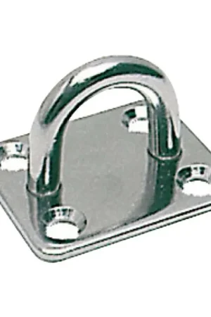 Piastrina rettangolare con anello Must-Have